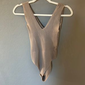 V-neck bodysuit. Super stretchy and comfortable